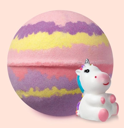 This Unicorn Surprise Toys Bath Bomb for Kids is one of the best Valentine's Day gifts for kids.