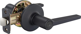 Amazon Basics Manchester Entry Door Lever with Lock