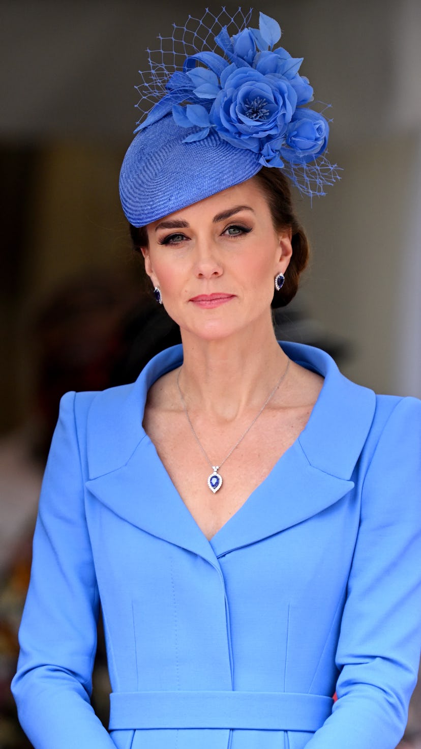 kate middleton blue dress