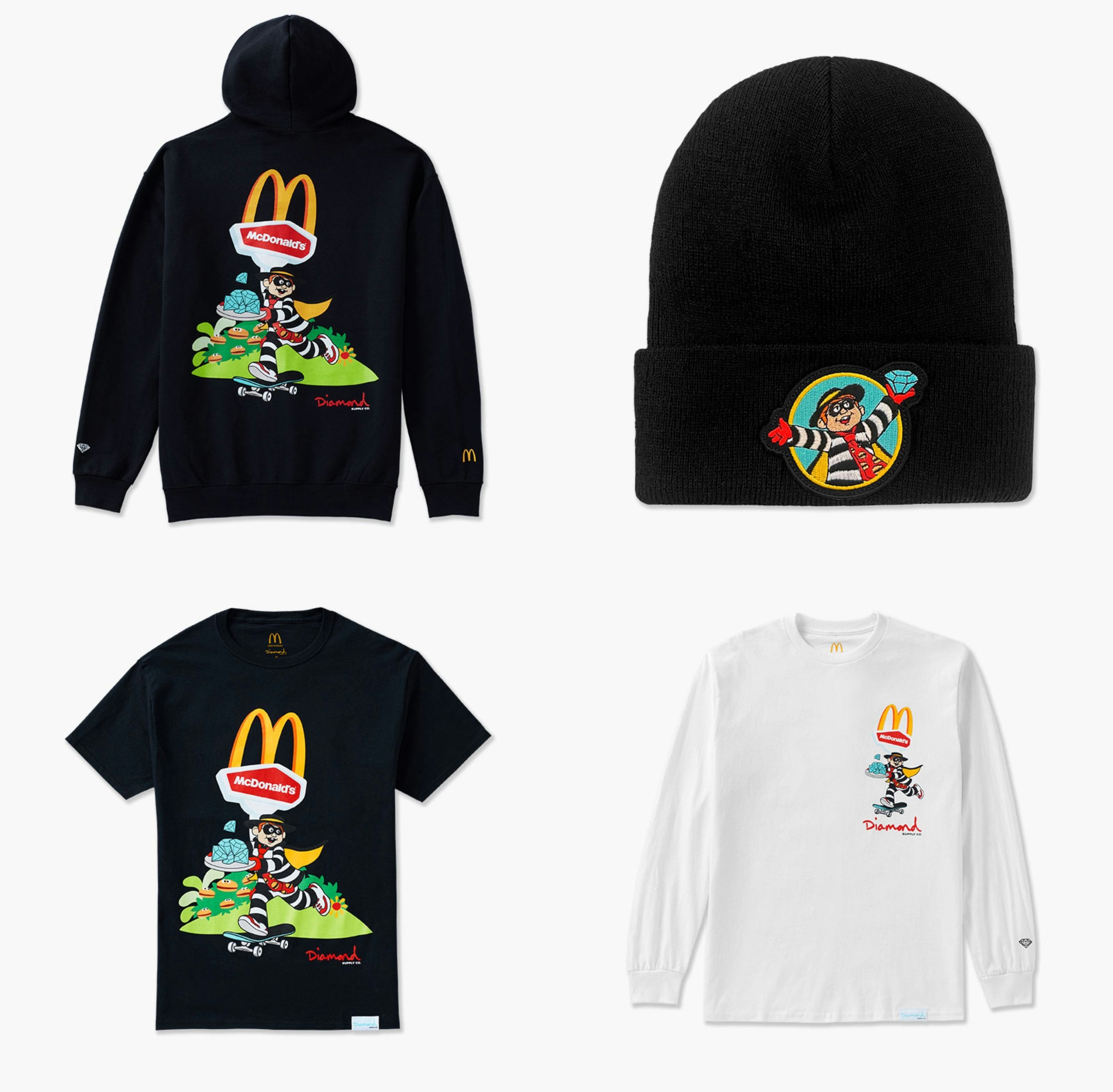 Mcdonald's hot pm wrapper hoodie