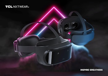 The NXTWEAR V VR headset.