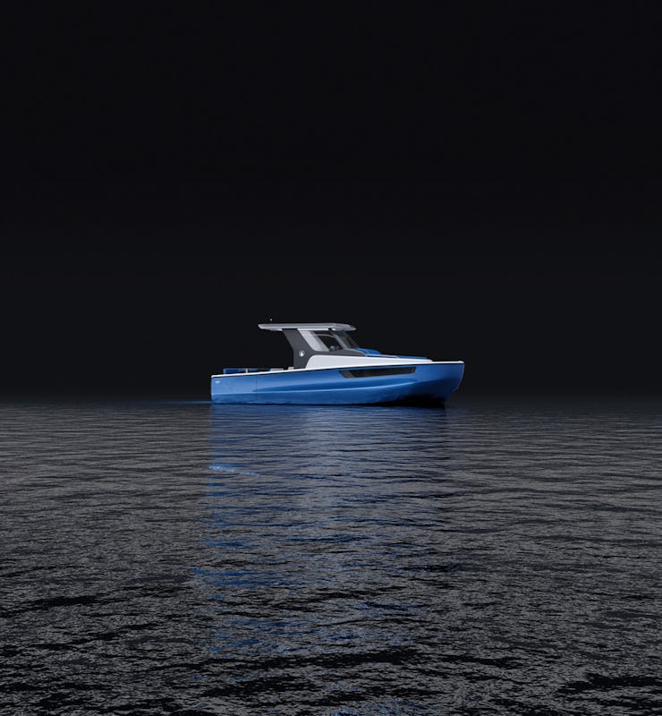 Blue Innovations Group R30 electric speedboat 