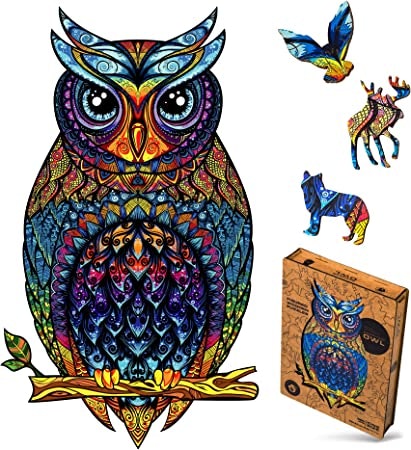 The 7 Best Wooden Jigsaw Puzzles For Adults   782daee9 9672 4b88 8b52 15ce51d971d8 Unidragon Wooden Jigsaw Puzzles Charming Owl 