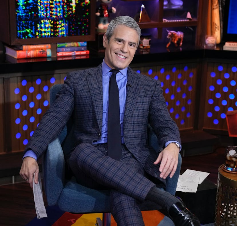 Andy Cohen isn't too happy with James Corden's integration of a bar on the set of his 'Late Late Nig...