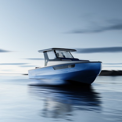 Blue Innovations Group R30 electric speedboat