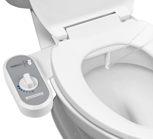 Greenco Bidet Attachment for Toilet Water Sprayer 