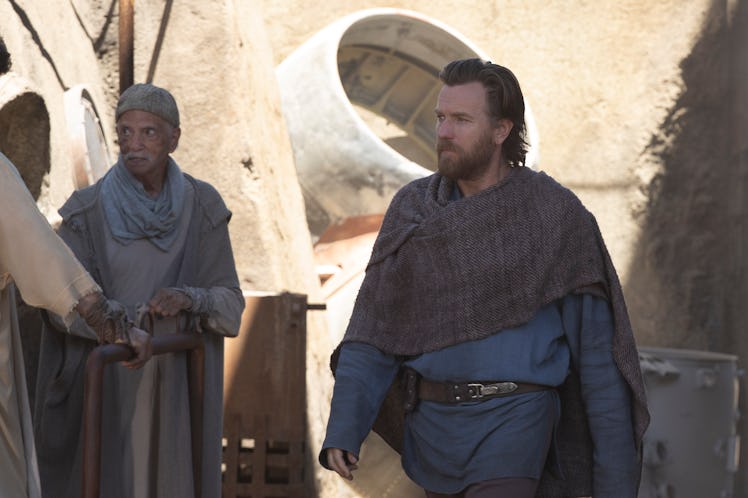 Ewan McGregor as "Ben" Kenobi.