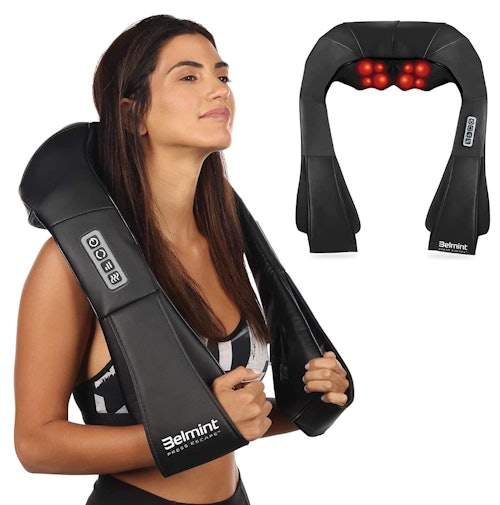 Belmint Deep Kneading Neck Massager with Heat 