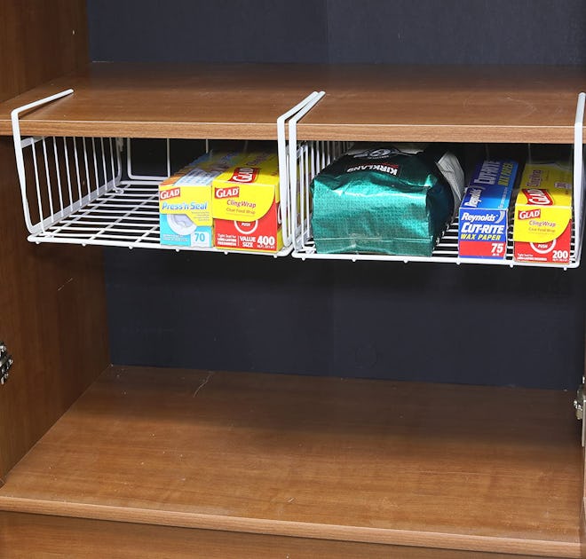 SimpleHouseware Under-Shelf Basket (2-Pack)