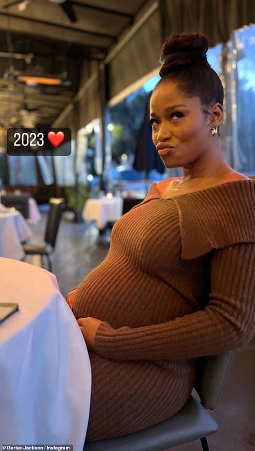 Keke Palmer is expecting her first child. 