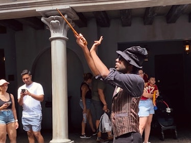 The new 'Harry Potter' wands at Universal Studios are interactive, which means you can cast Wizardin...