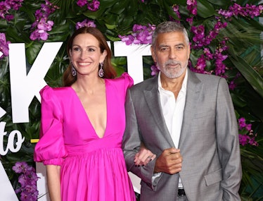 George Clooney and Julia Roberts attend the premiere of  'Ticket To Paradise'