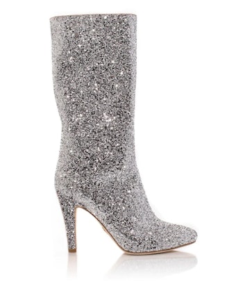 Elevator Boot in Disco Dust Glitter by Brother Vellies