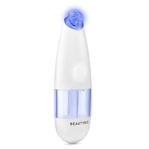 Bustle's senior beauty editor tried BeautyBio's pore cleaning GLOfacial tool.