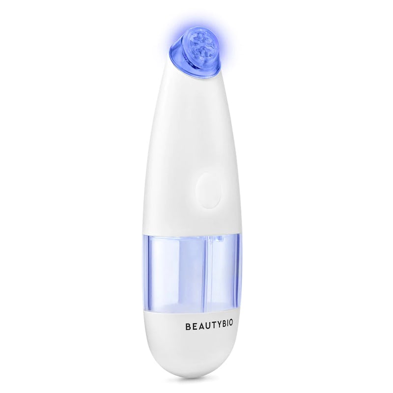 Bustle's senior beauty editor tried BeautyBio's pore cleaning GLOfacial tool.