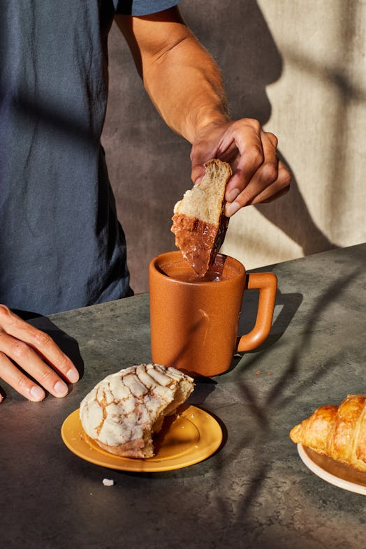 Champurrado is a type of atole (a warm, corn masa-based drink popular in many Latinx cuisines but sp...