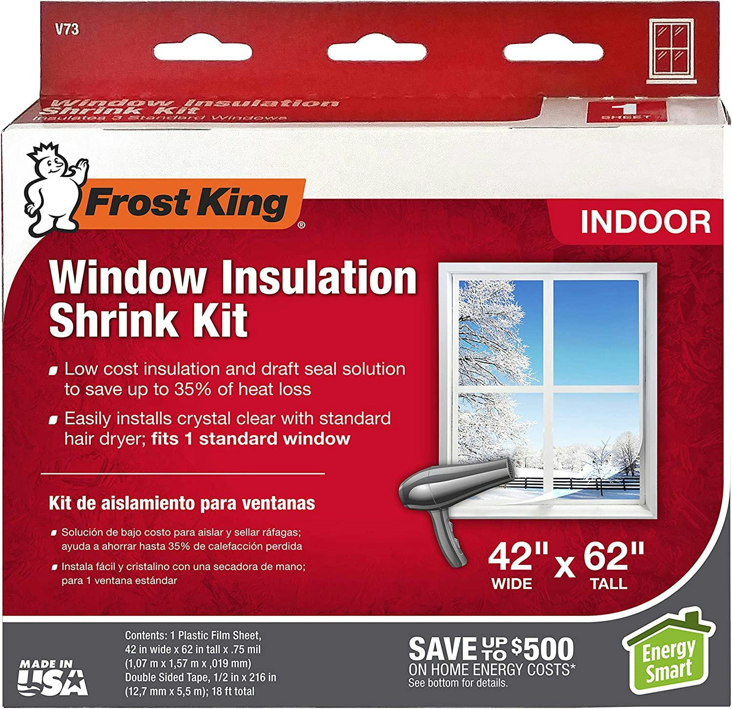 Frost King Shrink Film Window Kit, 1-Pack