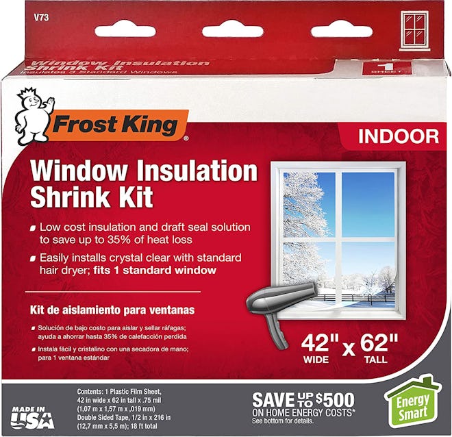 Frost King Shrink Film Window Kit, 1-Pack