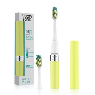 This Quip alternative toothbrush is compact, budget-friendly, and has a Quip-like feel.