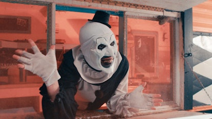Art the Clown (David Howard Thornton) in Terrifier 2.