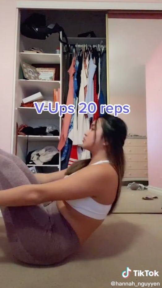 Olivia Rodrigo's ab workout from TikTok can be done in 15 minutes.