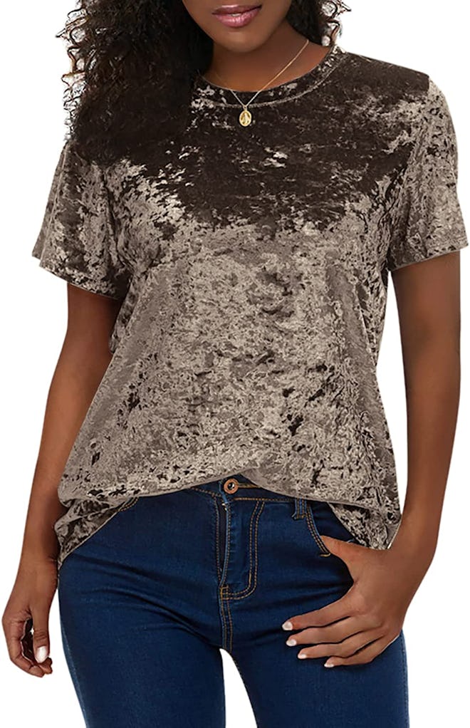 Urban CoCo Velvet Short Sleeve