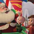George Lopez voices Santa in 'The Boss Baby: Christmas Bonus.'