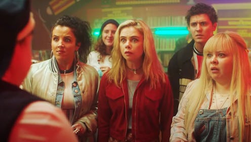 'Derry Girls' lead cast in TV still from Season 3