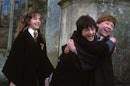 Harry Potter kids laughing