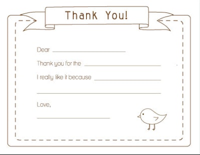 A Little Bird Wants To Say Thank You