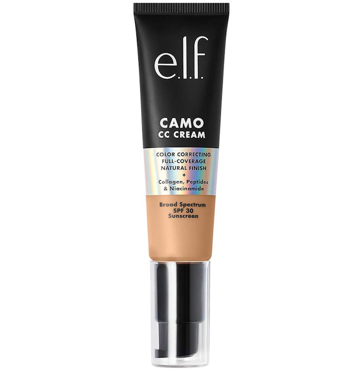 elf camo cc cream is the best drugstore full coverage cc cream for dry skin