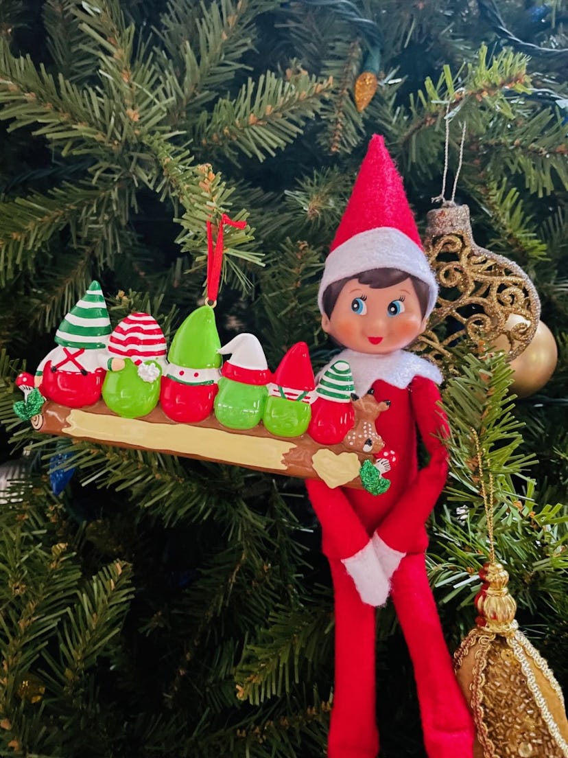 elf in the tree for elf on the shelf quotes