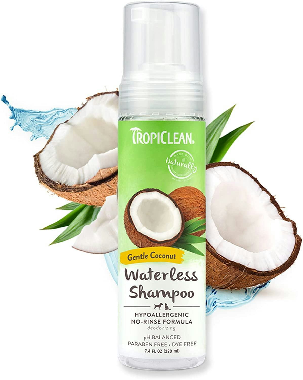 TropiClean Hypoallergenic Waterless Shampoo