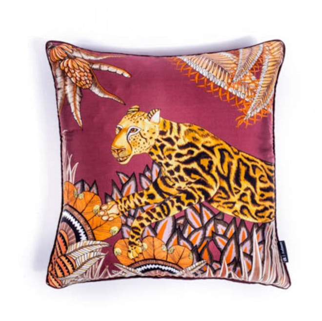 Cheetah Kings Forest Pillow