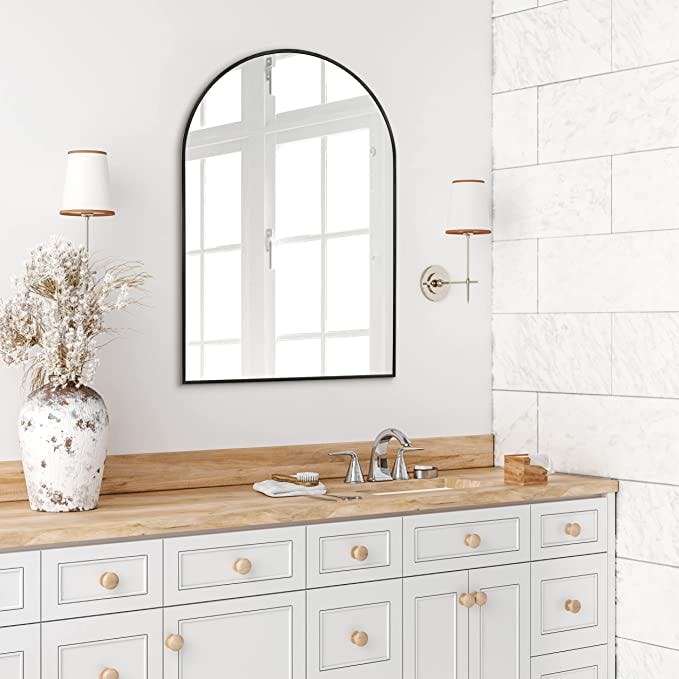 Americanflat Framed Arched Mirror