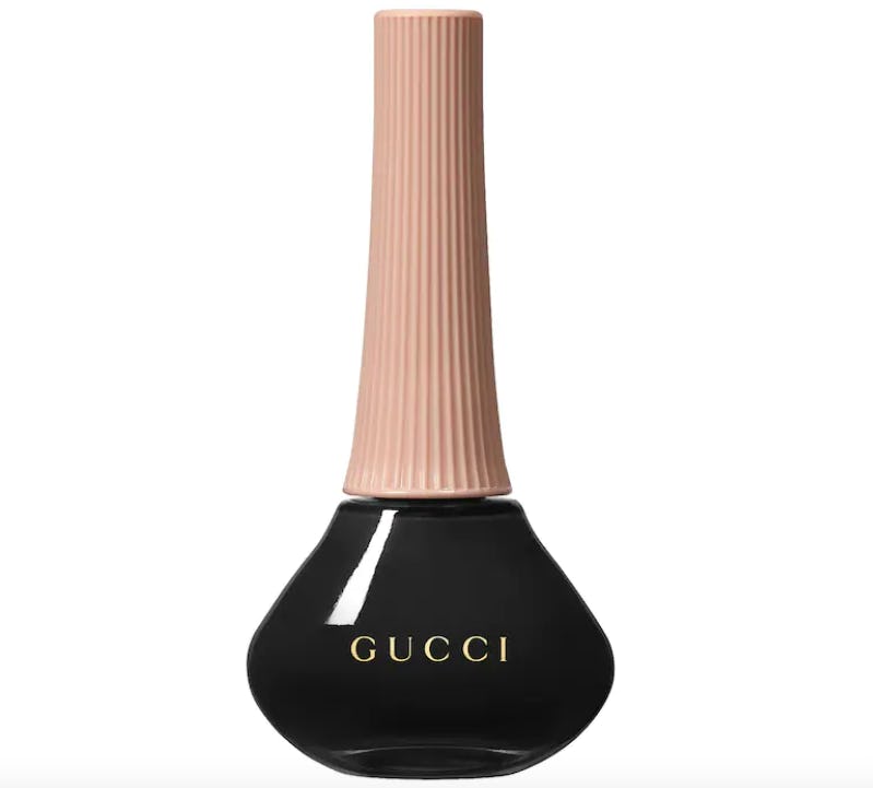Gucci Glossy Nail Polish, Black Crystal