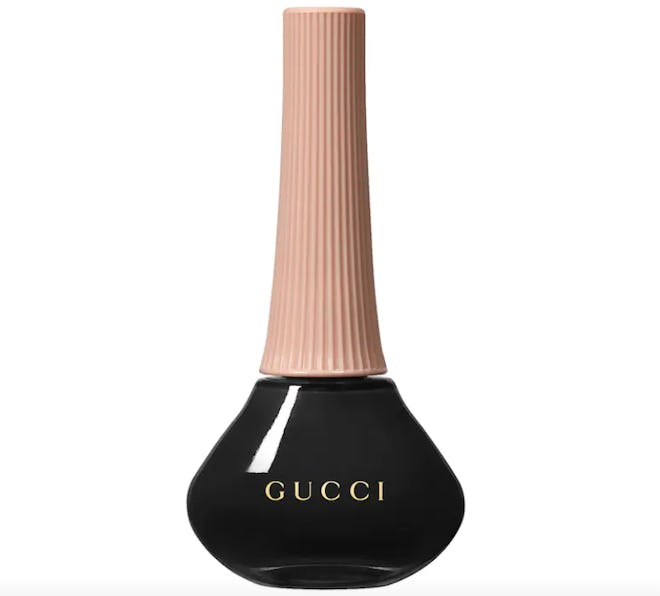 Gucci Glossy Nail Polish, Black Crystal