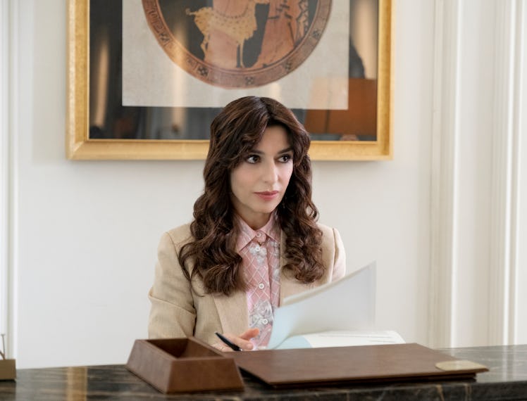 The character Valentina on the show The White Lotus season 2