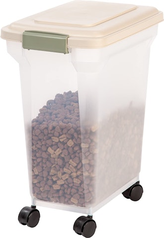 IRIS USA WeatherPro Airtight Pet Food Storage Container