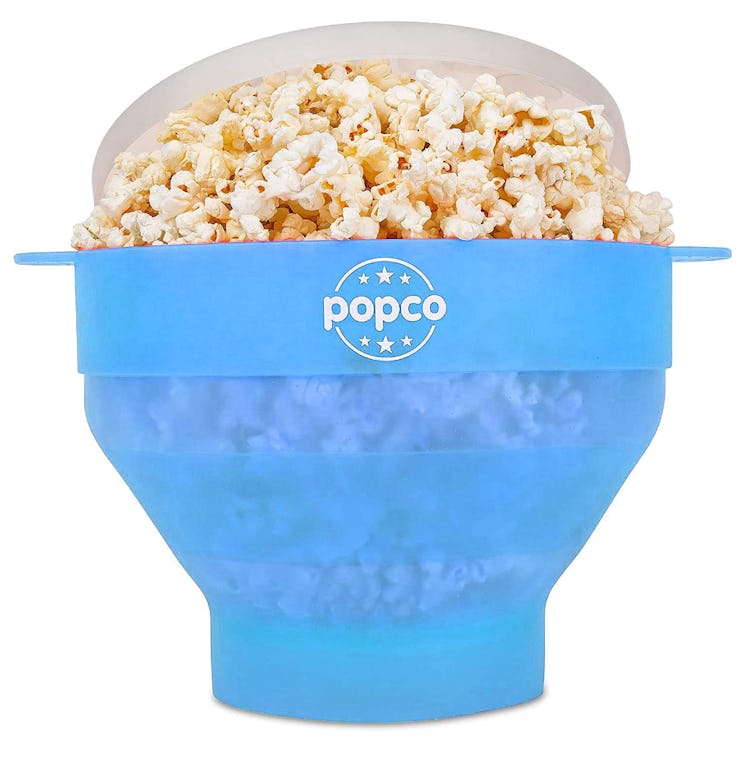 The Original Popco Silicone Microwave Popcorn Popper with Handles