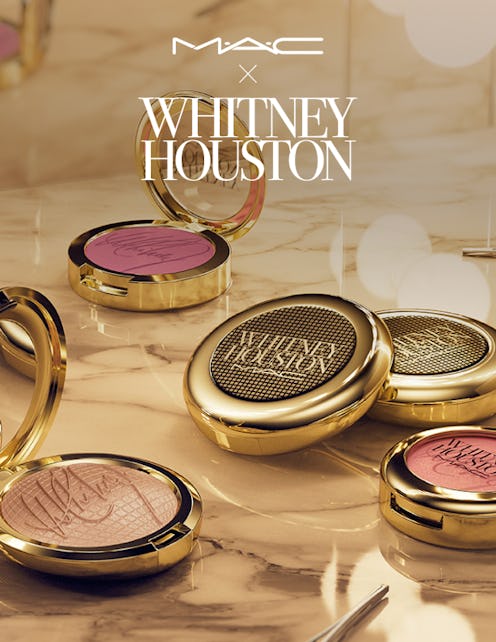 The M.A.C. Cosmetics x Whitney Houston collection is being released before "I Wanna Dance With Someb...