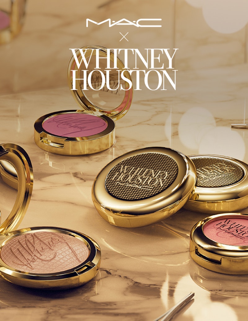 The M.A.C. Cosmetics x Whitney Houston collection is being released before "I Wanna Dance With Someb...