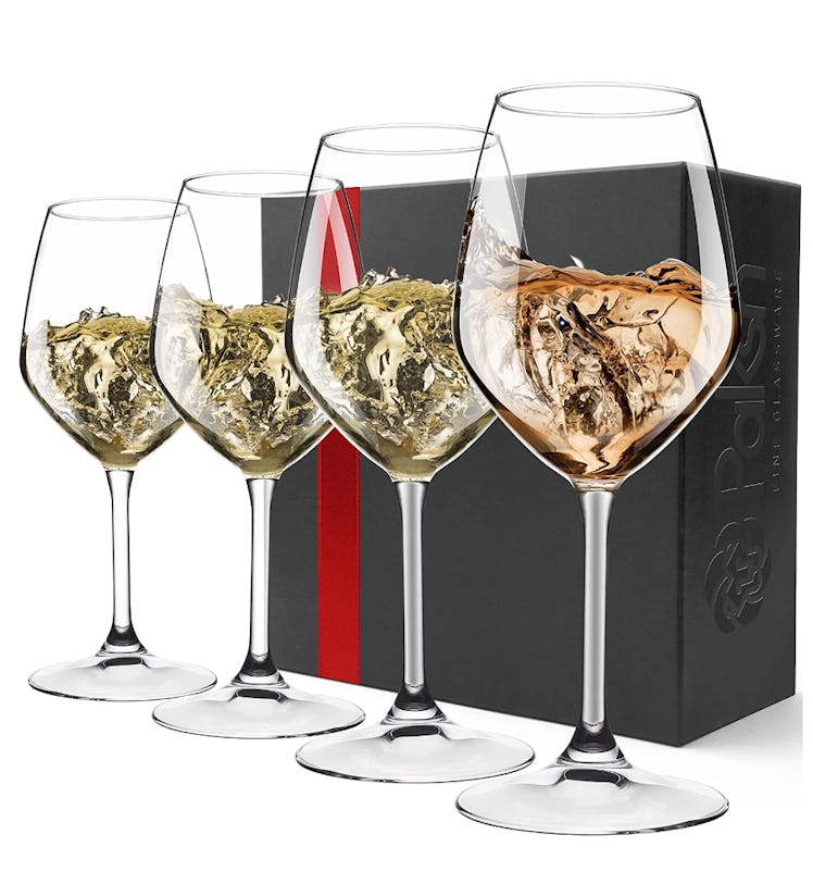 Paksh Novelty Italian White Wine Glasses