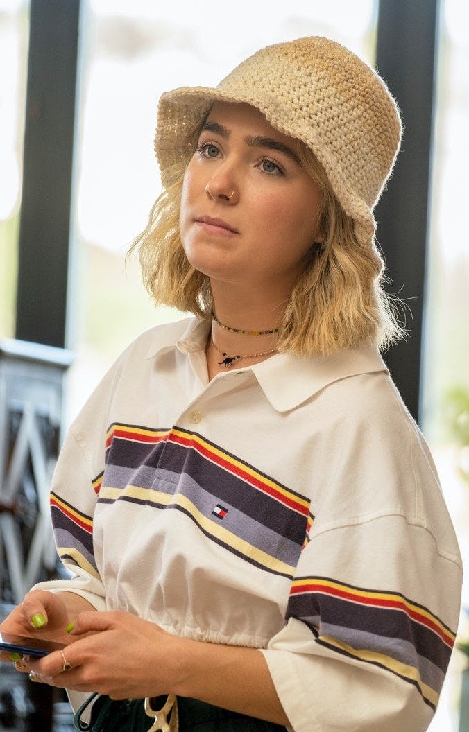 Portia's "Gen Z"-style outfits in 'The White Lotus' Season 2 have polarized fans.