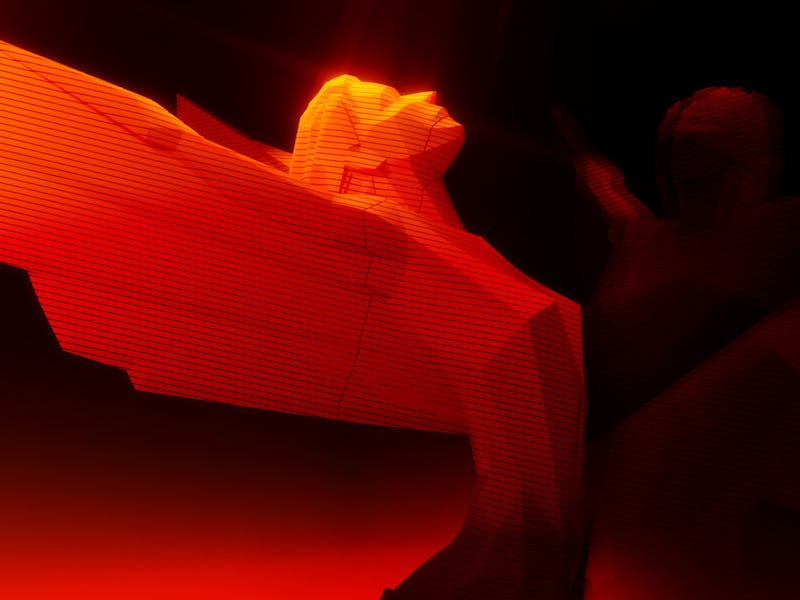 key art depicting Game Awards 2022 trophy