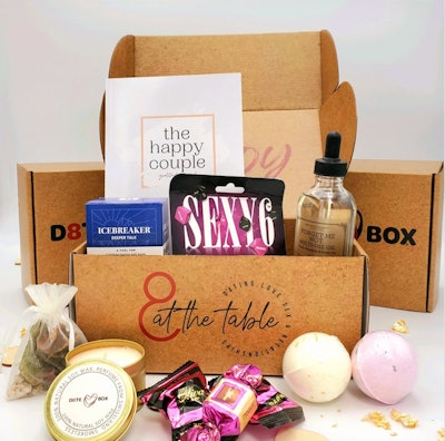 A Monthly Subscription To D8te Box is one of the best subscription boxes for couples.