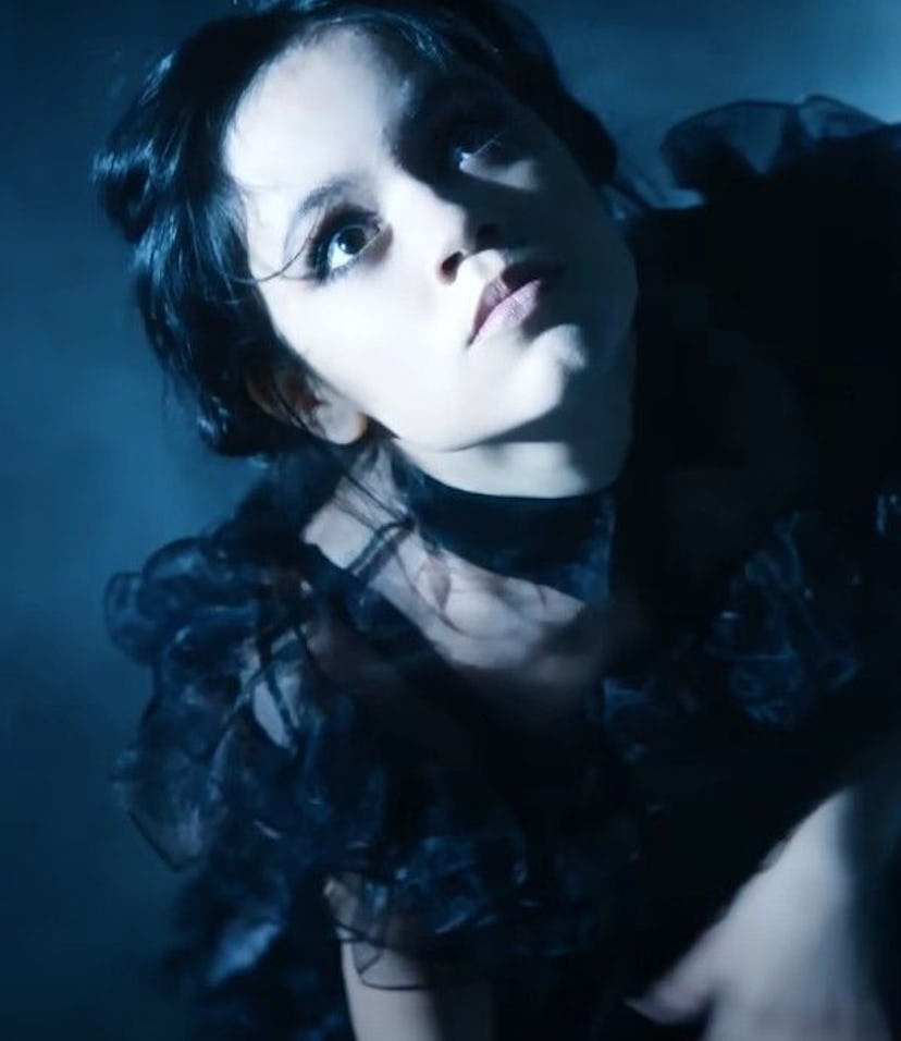 Jenna Ortega in Netflix's Wednesday dance scene