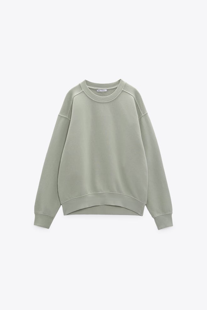 Zara gray zodiac sweatshirt