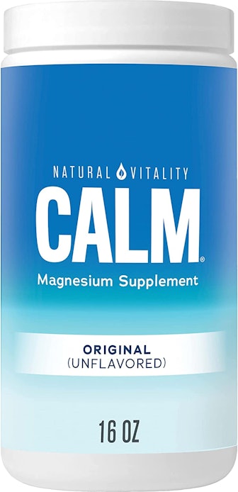 This over-the-counter sleep aid is powdered magnesium which may also help relax muscles.