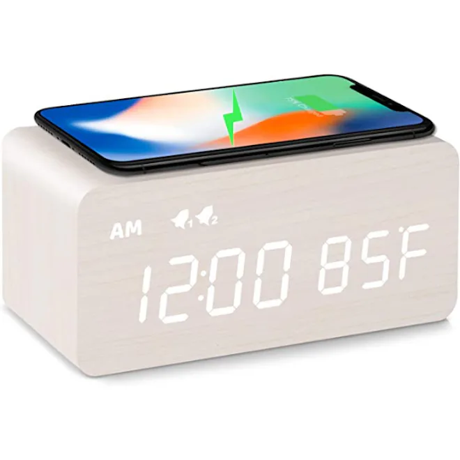 MOSITO Digital Wooden Alarm Clock